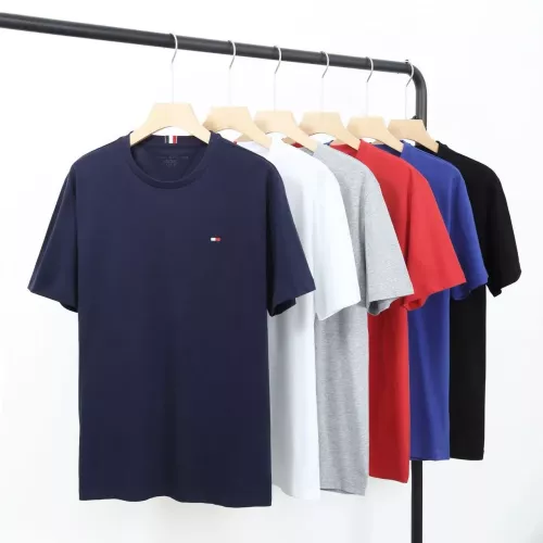 Cheap Tommy Hilfiger TH T-Shirts Short Sleeved For Unisex #1342791 Replica Wholesale [$27.00 USD] [ITEM#1342791] on Replica Tommy Hilfiger TH T-Shirts