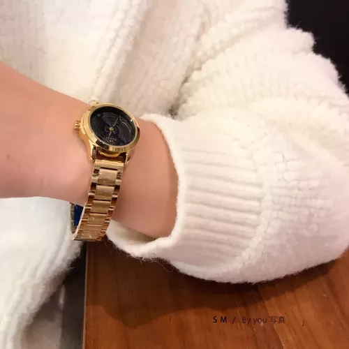 Cheap Gucci Watches In Gold #1342845 Replica Wholesale [$32.00 USD] [ITEM#1342845] on Replica Gucci Watches