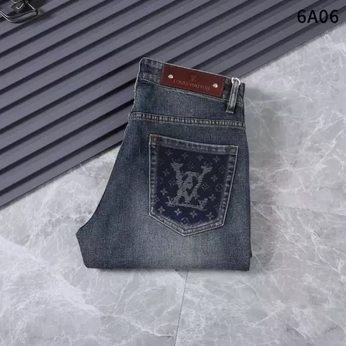 Cheap Louis Vuitton LV Jeans For Men #1342938 Replica Wholesale [$45.00 USD] [ITEM#1342938] on Replica Louis Vuitton LV Jeans