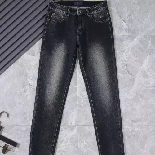 Cheap Louis Vuitton LV Jeans For Men #1342945 Replica Wholesale [$45.00 USD] [ITEM#1342945] on Replica Louis Vuitton LV Jeans