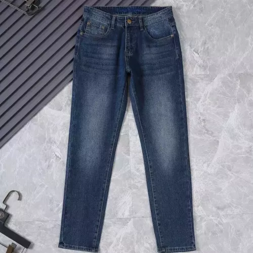 Cheap Louis Vuitton LV Jeans For Men #1342970 Replica Wholesale [$45.00 USD] [ITEM#1342970] on Replica Louis Vuitton LV Jeans