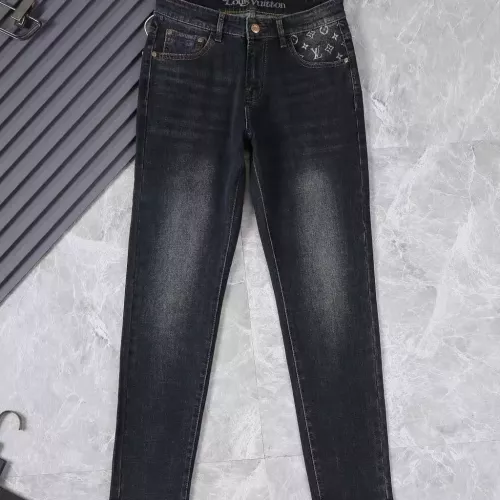 Cheap Louis Vuitton LV Jeans For Men #1342974 Replica Wholesale [$45.00 USD] [ITEM#1342974] on Replica Louis Vuitton LV Jeans