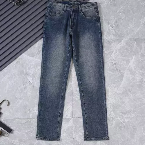 Cheap Yves Saint Laurent YSL Jeans For Men #1342999 Replica Wholesale [$45.00 USD] [ITEM#1342999] on Replica Yves Saint Laurent YSL Jeans