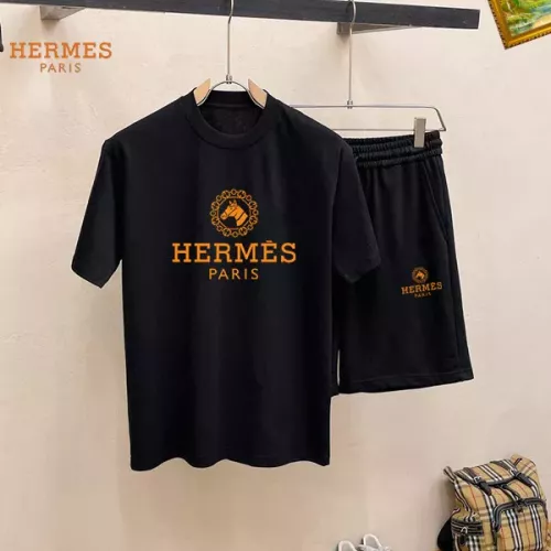Hermes Tracksuits Short Sleeved For Men #1343068