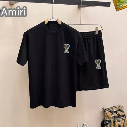 Amiri Tracksuits Short Sleeved For Men #1343078