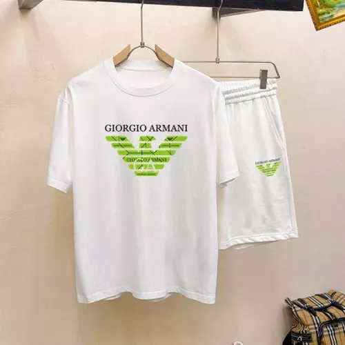 Armani Tracksuits Short Sleeved For Men #1343083
