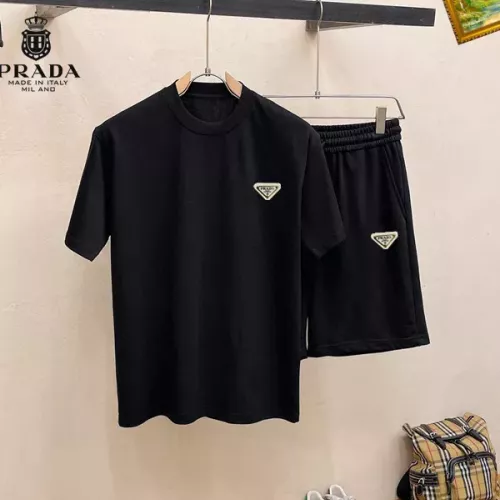 Prada Tracksuits Short Sleeved For Men #1343118