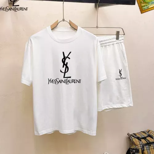 Yves Saint Laurent YSL Tracksuits Short Sleeved For Men #1343121