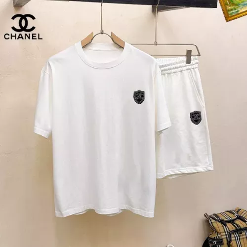 Chanel Tracksuits Short Sleeved For Men #1343125