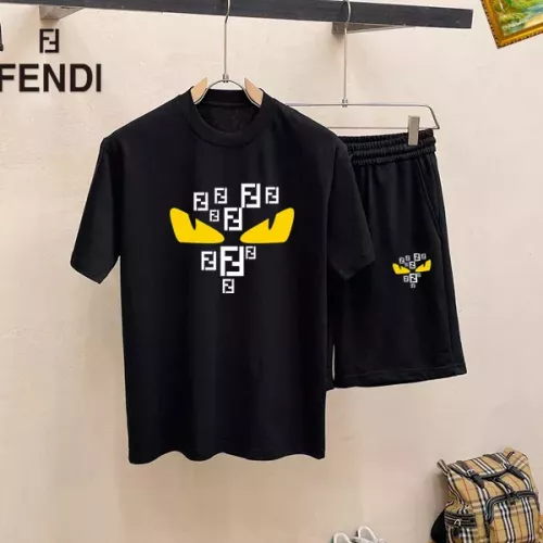 Fendi Tracksuits Short Sleeved For Men #1343140