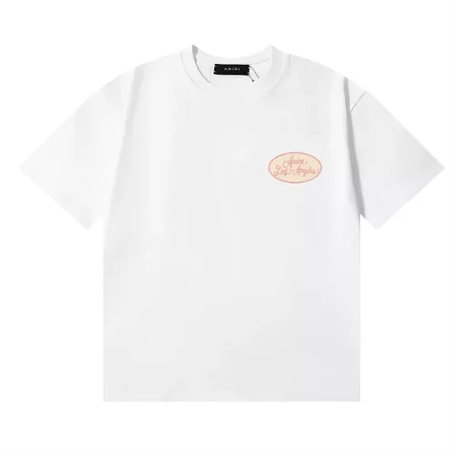 Cheap Amiri T-Shirts Short Sleeved For Unisex #1343179 Replica Wholesale [$32.00 USD] [ITEM#1343179] on Replica Amiri T-Shirts