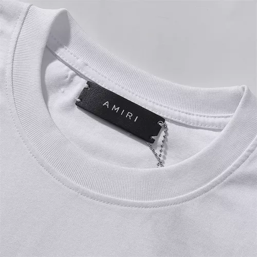 Cheap Amiri T-Shirts Short Sleeved For Unisex #1343179 Replica Wholesale [$32.00 USD] [ITEM#1343179] on Replica Amiri T-Shirts