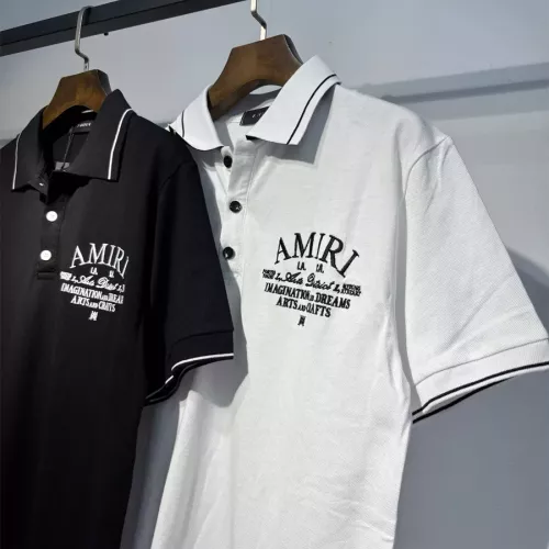 Cheap Amiri T-Shirts Short Sleeved For Unisex #1343184 Replica Wholesale [$42.00 USD] [ITEM#1343184] on Replica Amiri T-Shirts