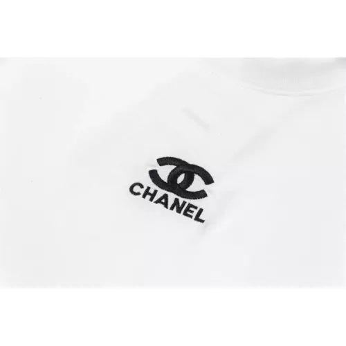 Cheap Chanel T-Shirts Short Sleeved For Unisex #1343253 Replica Wholesale [$42.00 USD] [ITEM#1343253] on Replica Chanel T-Shirts