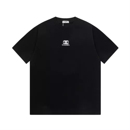 Cheap Chanel T-Shirts Short Sleeved For Unisex #1343254 Replica Wholesale [$42.00 USD] [ITEM#1343254] on Replica Chanel T-Shirts
