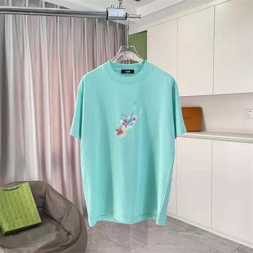 Cheap Fendi T-Shirts Short Sleeved For Unisex #1343285 Replica Wholesale [$42.00 USD] [ITEM#1343285] on Replica Fendi T-Shirts
