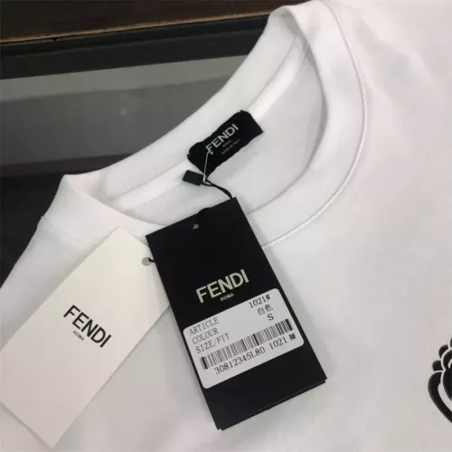 Cheap Fendi T-Shirts Short Sleeved For Men #1343288 Replica Wholesale [$45.00 USD] [ITEM#1343288] on Replica Fendi T-Shirts