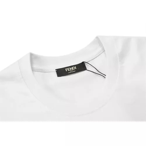 Cheap Fendi T-Shirts Short Sleeved For Unisex #1343289 Replica Wholesale [$42.00 USD] [ITEM#1343289] on Replica Fendi T-Shirts