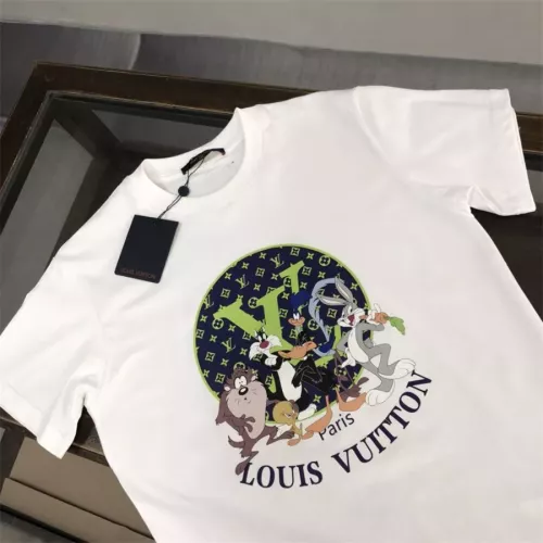 Cheap Louis Vuitton LV T-Shirts Short Sleeved For Men #1343328 Replica Wholesale [$45.00 USD] [ITEM#1343328] on Replica Louis Vuitton LV T-Shirts