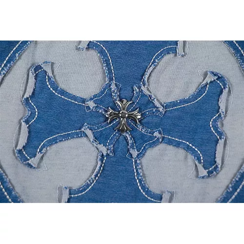 Cheap Chrome Hearts T-Shirts Short Sleeved For Unisex #1343360 Replica Wholesale [$60.00 USD] [ITEM#1343360] on Replica Chrome Hearts T-Shirts