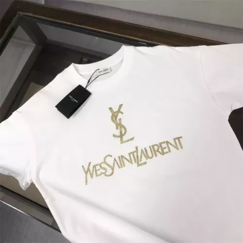Cheap Yves Saint Laurent YSL T-shirts Short Sleeved For Unisex #1343362 Replica Wholesale [$42.00 USD] [ITEM#1343362] on Replica Yves Saint Laurent YSL T-shirts