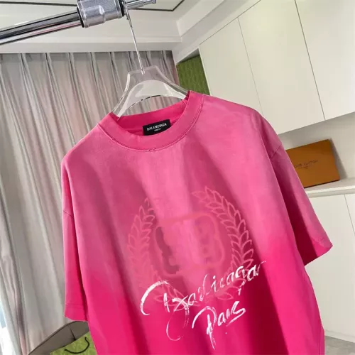 Cheap Balenciaga T-Shirts Short Sleeved For Unisex #1343418 Replica Wholesale [$45.00 USD] [ITEM#1343418] on Replica Balenciaga T-Shirts