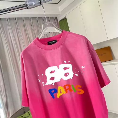 Cheap Balenciaga T-Shirts Short Sleeved For Unisex #1343422 Replica Wholesale [$45.00 USD] [ITEM#1343422] on Replica Balenciaga T-Shirts