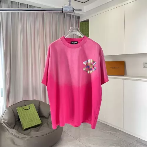 Cheap Balenciaga T-Shirts Short Sleeved For Unisex #1343434 Replica Wholesale [$45.00 USD] [ITEM#1343434] on Replica Balenciaga T-Shirts