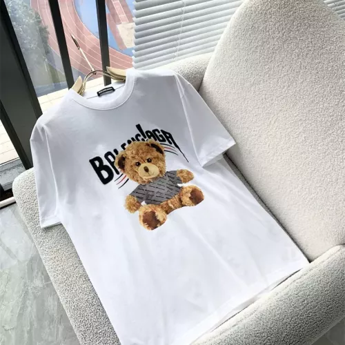 Cheap Balenciaga T-Shirts Short Sleeved For Men #1343437 Replica Wholesale [$45.00 USD] [ITEM#1343437] on Replica Balenciaga T-Shirts
