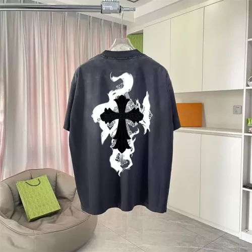 Cheap Chrome Hearts T-Shirts Short Sleeved For Unisex #1343528 Replica Wholesale [$45.00 USD] [ITEM#1343528] on Replica Chrome Hearts T-Shirts