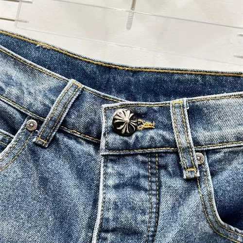 Cheap Chrome Hearts Jeans For Men #1343538 Replica Wholesale [$60.00 USD] [ITEM#1343538] on Replica Chrome Hearts Jeans