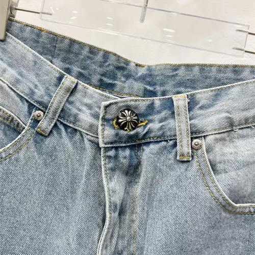 Cheap Chrome Hearts Jeans For Men #1343539 Replica Wholesale [$56.00 USD] [ITEM#1343539] on Replica Chrome Hearts Jeans