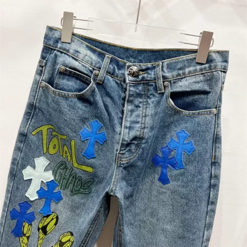 Cheap Chrome Hearts Jeans For Men #1343543 Replica Wholesale [$60.00 USD] [ITEM#1343543] on Replica Chrome Hearts Jeans