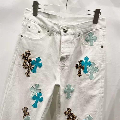 Cheap Chrome Hearts Jeans For Men #1343544 Replica Wholesale [$60.00 USD] [ITEM#1343544] on Replica Chrome Hearts Jeans