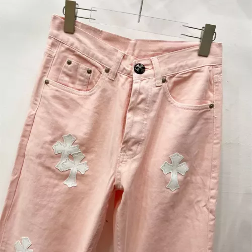 Cheap Chrome Hearts Jeans For Men #1343545 Replica Wholesale [$64.00 USD] [ITEM#1343545] on Replica Chrome Hearts Jeans