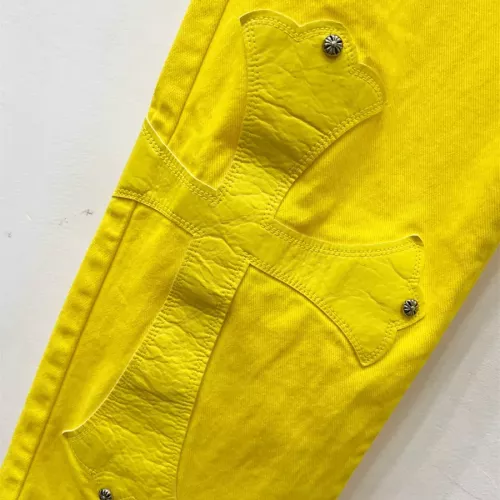 Cheap Chrome Hearts Jeans For Men #1343546 Replica Wholesale [$68.00 USD] [ITEM#1343546] on Replica Chrome Hearts Jeans