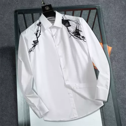 Alexander McQueen Shirts Long Sleeved For Men #1343565