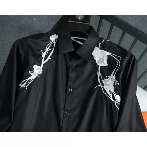 Cheap Alexander McQueen Shirts Long Sleeved For Men #1343567 Replica Wholesale [$48.00 USD] [ITEM#1343567] on Replica Alexander McQueen Shirts