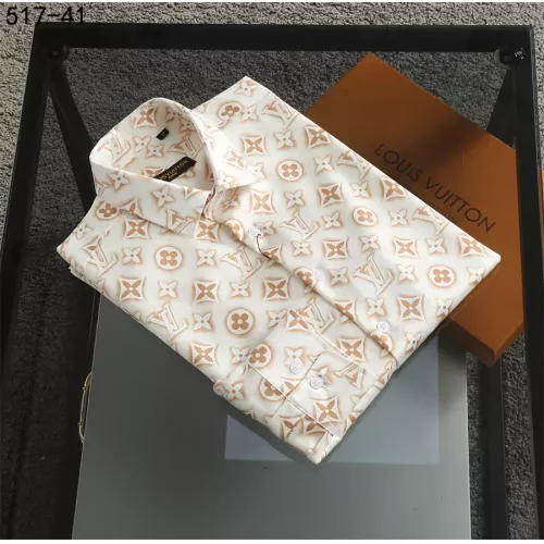 Cheap Louis Vuitton LV Shirts Long Sleeved For Men #1343575 Replica Wholesale [$38.00 USD] [ITEM#1343575] on Replica Louis Vuitton LV Shirts