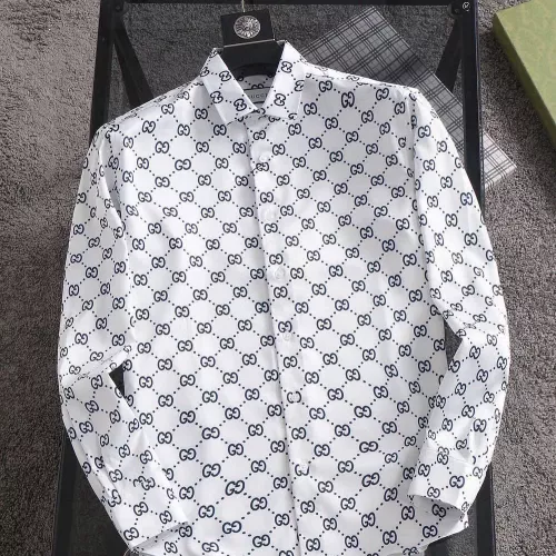 Gucci Shirts Long Sleeved For Men #1343576