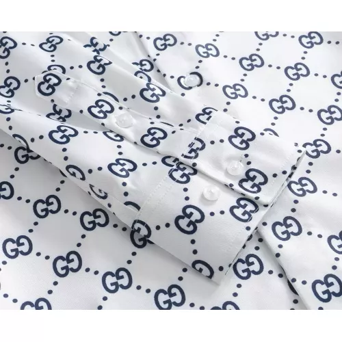Cheap Gucci Shirts Long Sleeved For Men #1343576 Replica Wholesale [$52.00 USD] [ITEM#1343576] on Replica Gucci Shirts