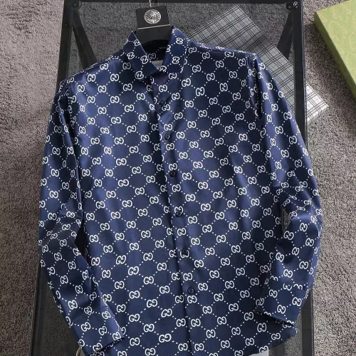 Gucci Shirts Long Sleeved For Men #1343577