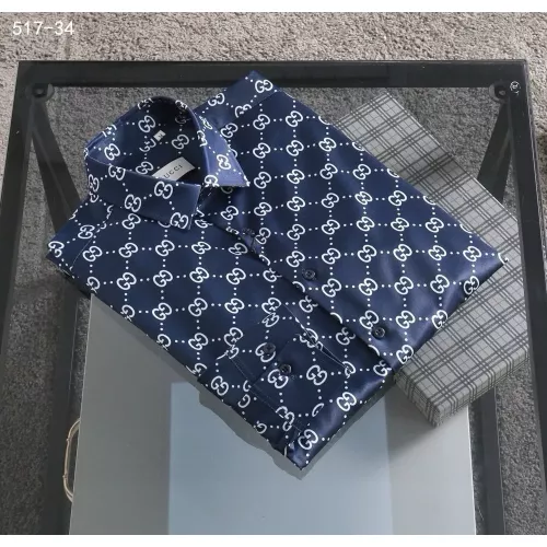 Cheap Gucci Shirts Long Sleeved For Men #1343577 Replica Wholesale [$52.00 USD] [ITEM#1343577] on Replica Gucci Shirts