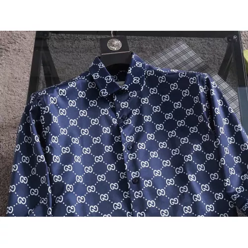 Cheap Gucci Shirts Long Sleeved For Men #1343577 Replica Wholesale [$52.00 USD] [ITEM#1343577] on Replica Gucci Shirts