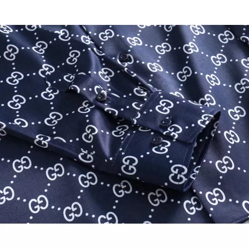 Cheap Gucci Shirts Long Sleeved For Men #1343577 Replica Wholesale [$52.00 USD] [ITEM#1343577] on Replica Gucci Shirts