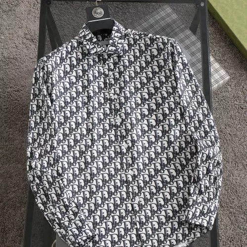 Christian Dior Shirts Long Sleeved For Men #1343582