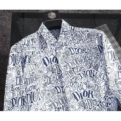 Cheap Christian Dior Shirts Long Sleeved For Men #1343584 Replica Wholesale [$52.00 USD] [ITEM#1343584] on Replica Christian Dior Shirts