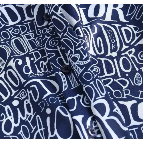 Cheap Christian Dior Shirts Long Sleeved For Men #1343585 Replica Wholesale [$52.00 USD] [ITEM#1343585] on Replica Christian Dior Shirts