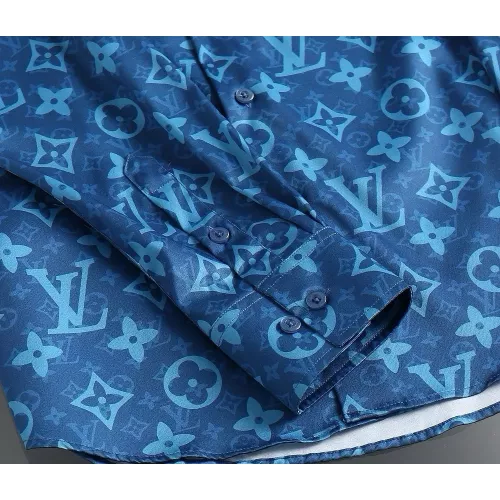 Cheap Louis Vuitton LV Shirts Long Sleeved For Men #1343590 Replica Wholesale [$52.00 USD] [ITEM#1343590] on Replica Louis Vuitton LV Shirts