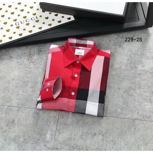 Cheap Burberry Shirts Long Sleeved For Men #1343595 Replica Wholesale [$52.00 USD] [ITEM#1343595] on Replica Burberry Shirts